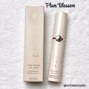 Tatcha The Kissu Lip Tint Plum Blossom SPF 25 Full Size New